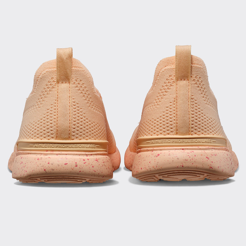 Women's TechLoom Breeze Faded Peach / Fire Coral / Speckle view 3