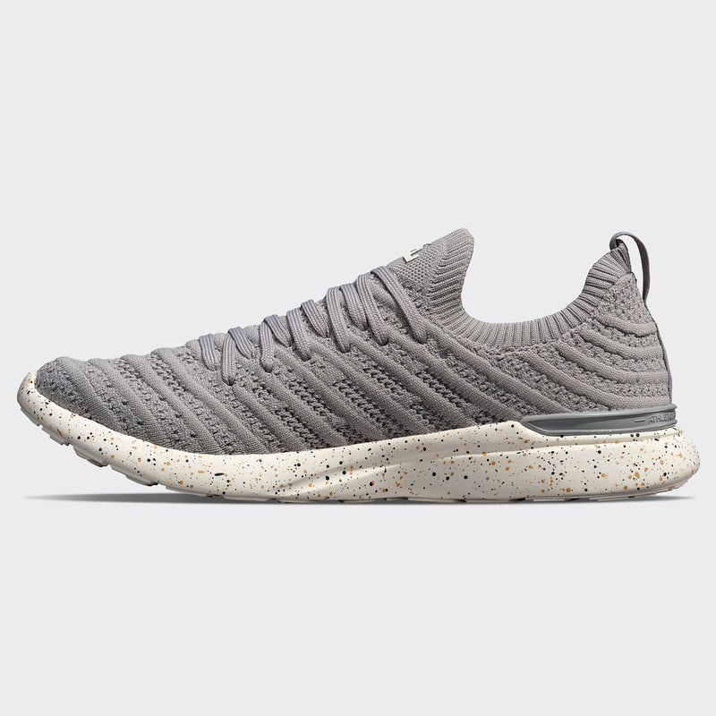 Women's TechLoom Wave Cement / Ivory / Speckle view 2