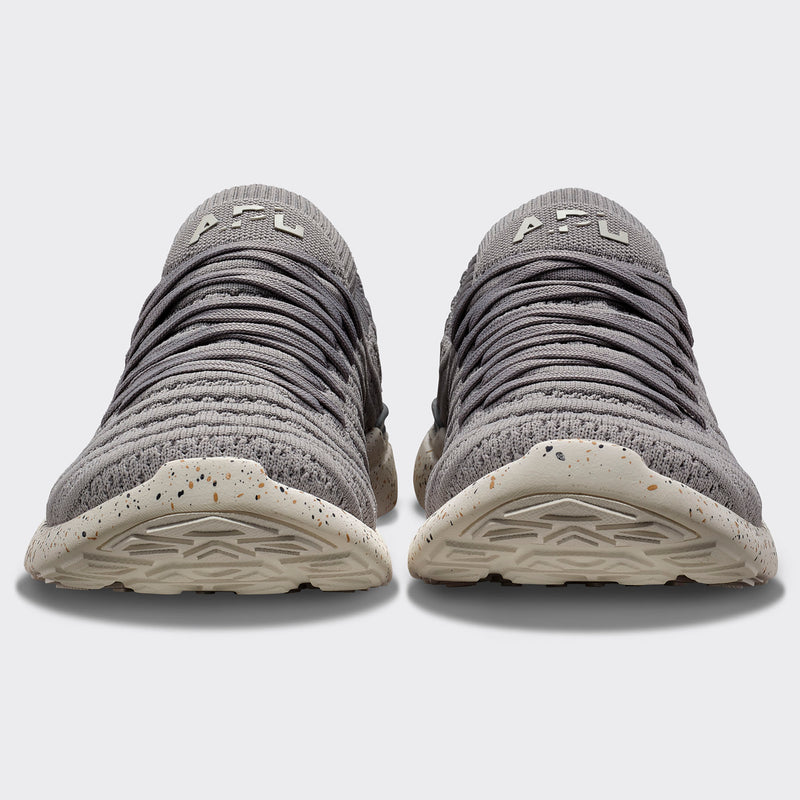 Women's TechLoom Wave Cement / Ivory / Speckle view 4