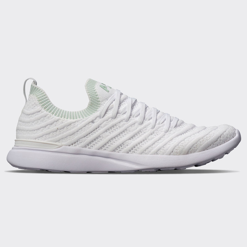 Women's TechLoom Wave White / Matcha / Ribbed view 1