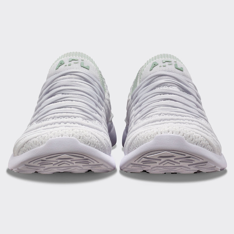 Men's TechLoom Wave White / Matcha / Ribbed view 4