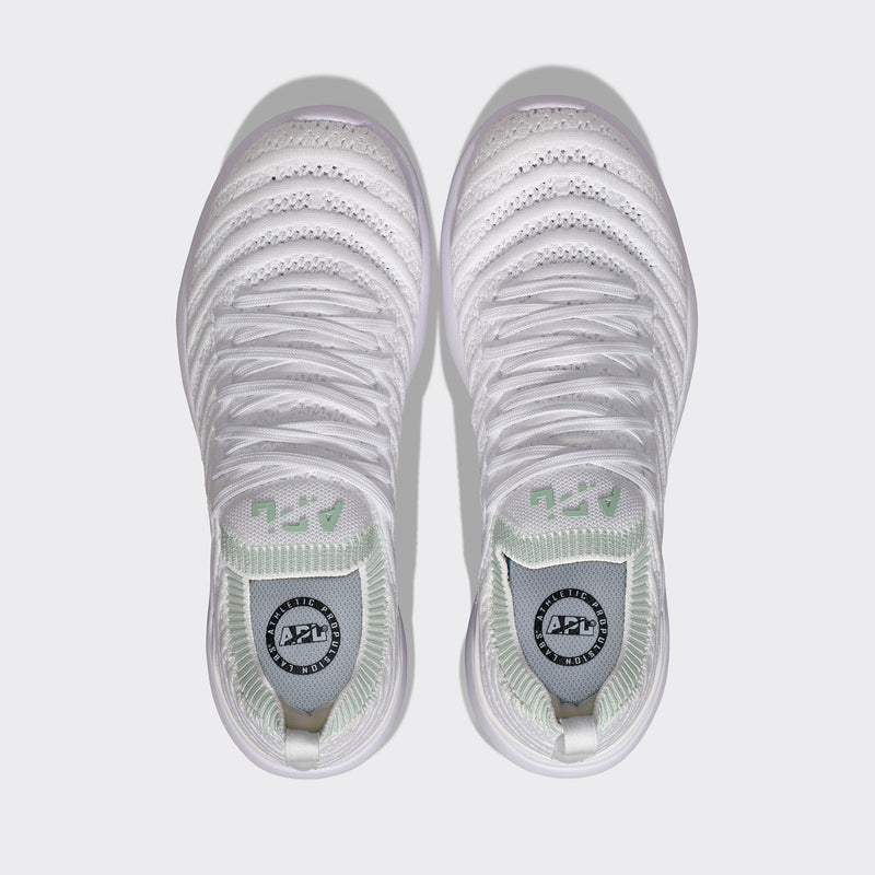 Men's TechLoom Wave White / Matcha / Ribbed view 5