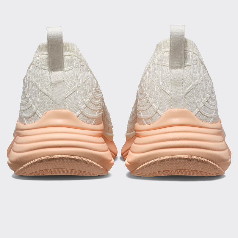 Women's TechLoom Zipline Ivory / Faded Peach view 3