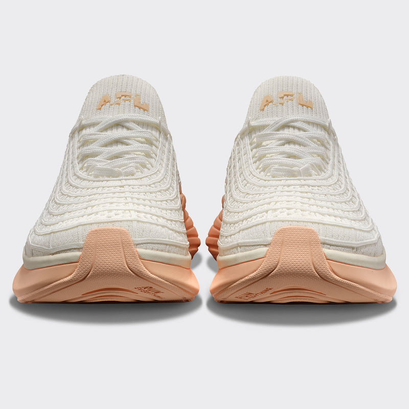 Women's TechLoom Zipline Ivory / Faded Peach view 4