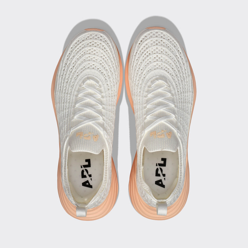 Women's TechLoom Zipline Ivory / Faded Peach view 5