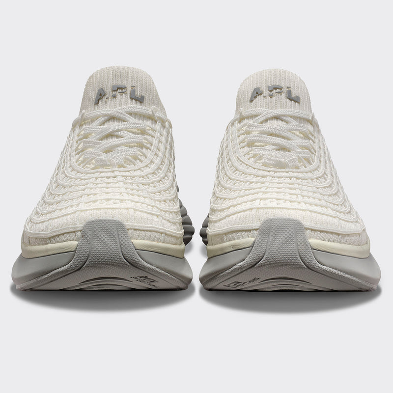 Men's TechLoom Zipline Ivory / Harbor Grey view 4