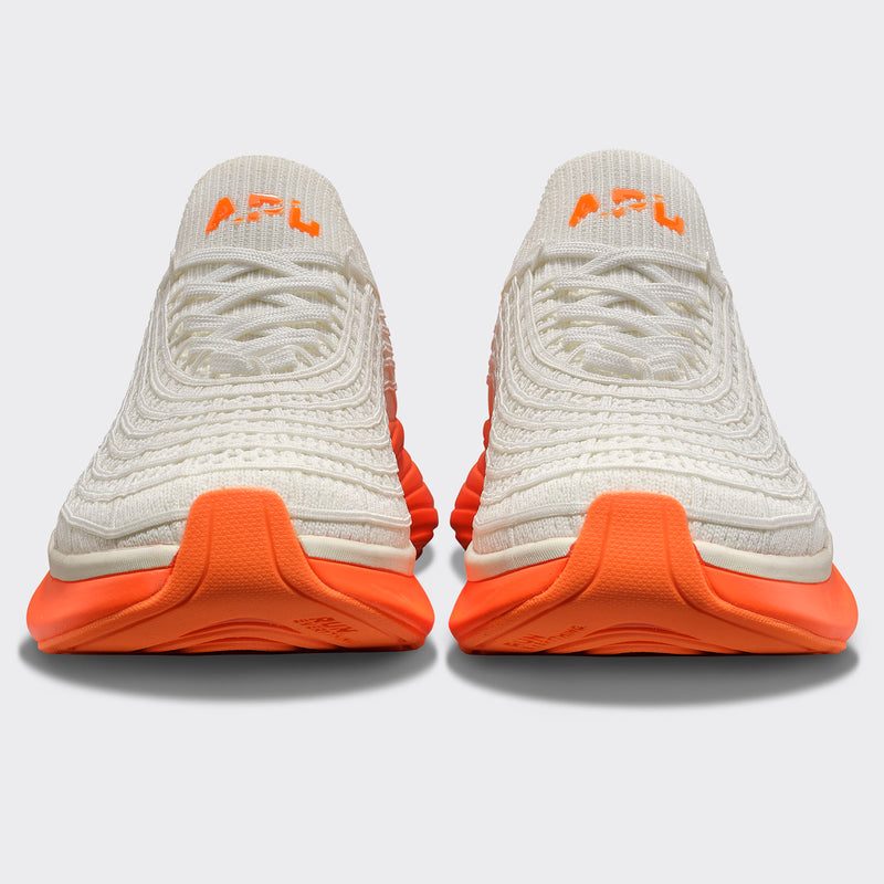 Men's TechLoom Zipline Ivory / Molten view 4