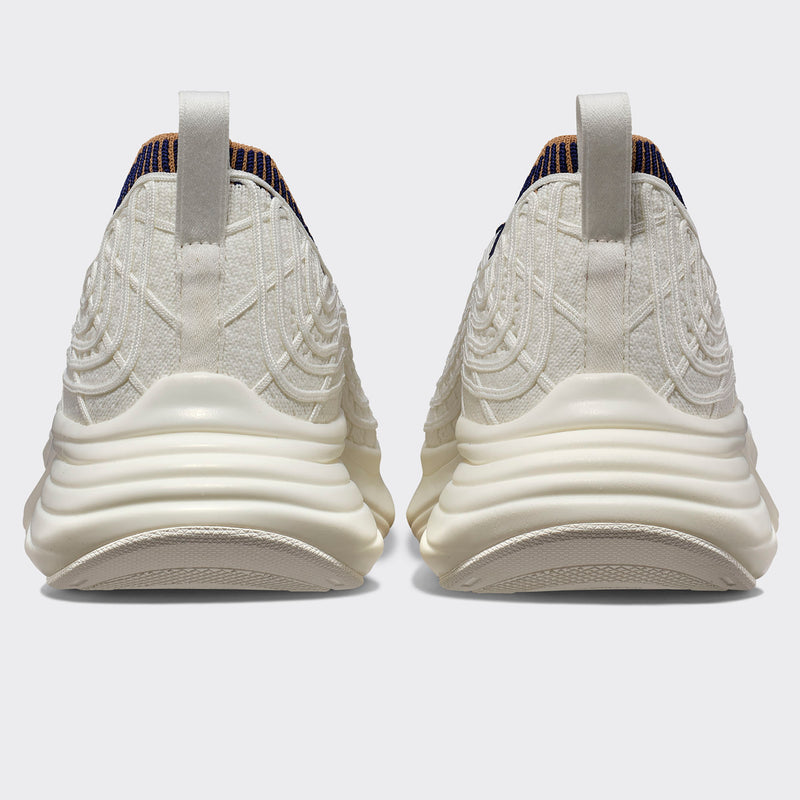 Women's TechLoom Zipline Ivory / Royal Navy / Tan view 3