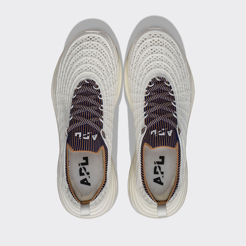 Women's TechLoom Zipline Ivory / Royal Navy / Tan view 5