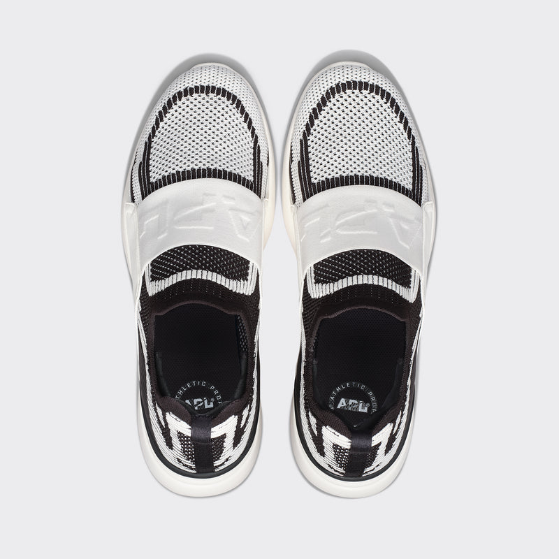 Women's TechLoom Bliss Ivory / Black / Ribbed view 5