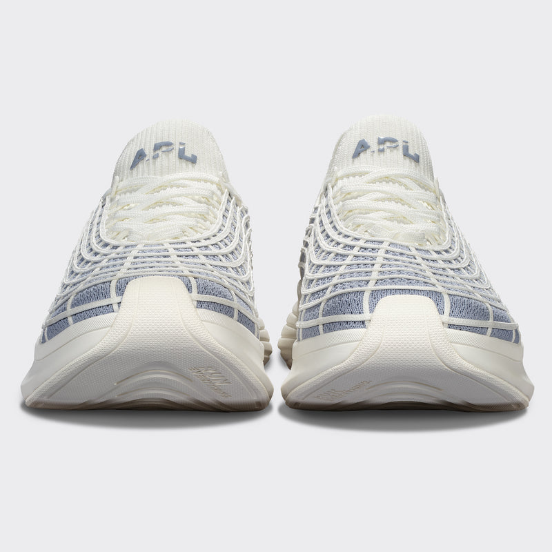 Men's TechLoom Zipline Ivory / Frozen Grey view 4
