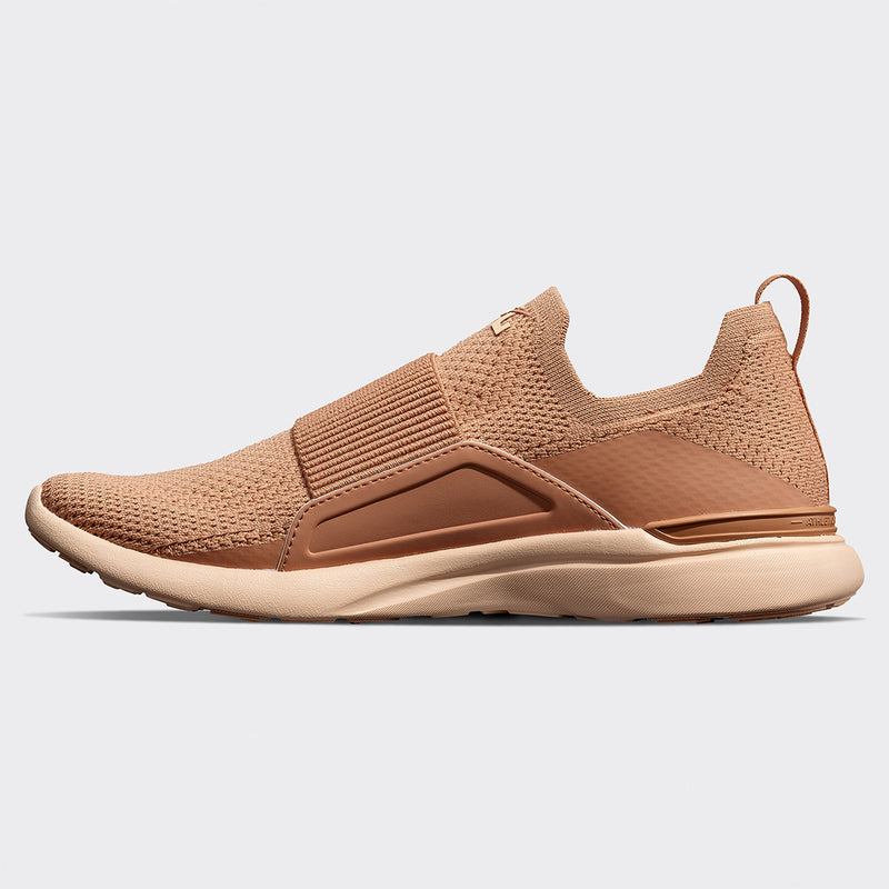 Women's TechLoom Bliss Almond Butter / Faded Peach / Ribbed view 2