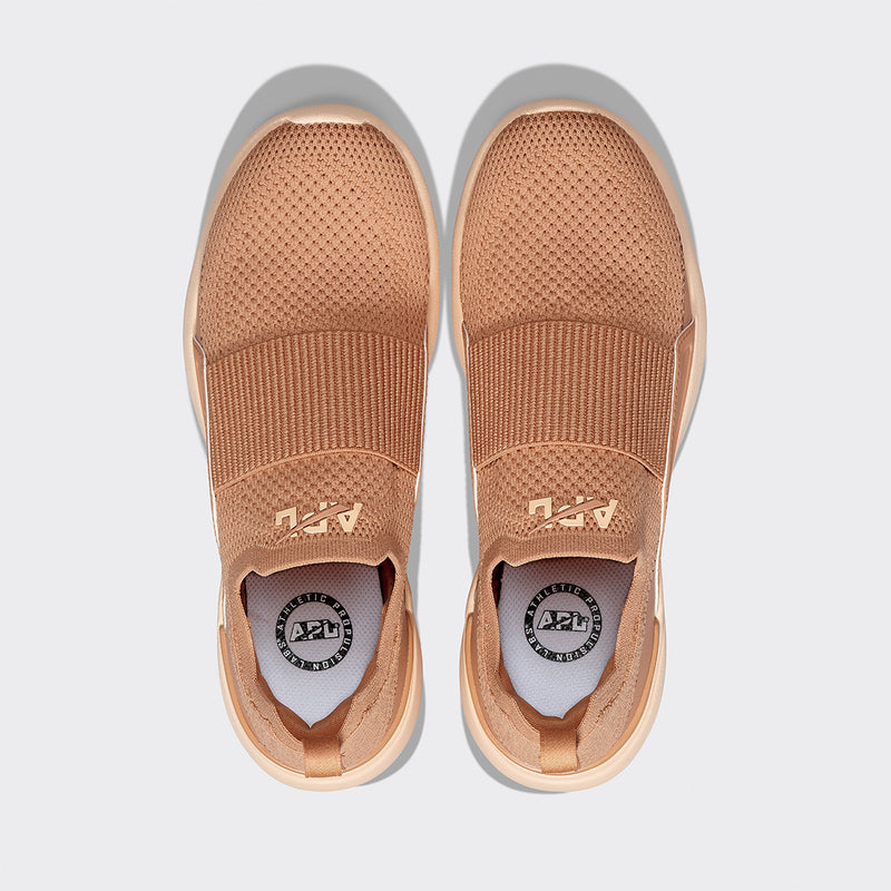 Women's TechLoom Bliss Almond Butter / Faded Peach / Ribbed view 5