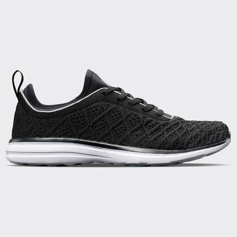Men's TechLoom Phantom Black / Reflective / White view 1
