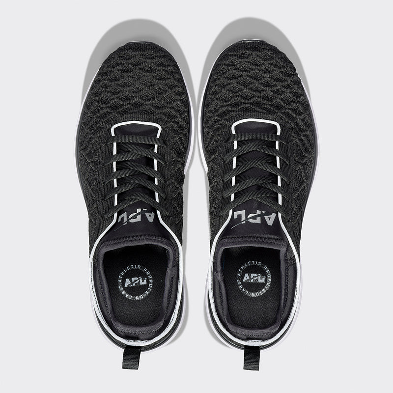 Men's TechLoom Phantom Black / Reflective / White view 5