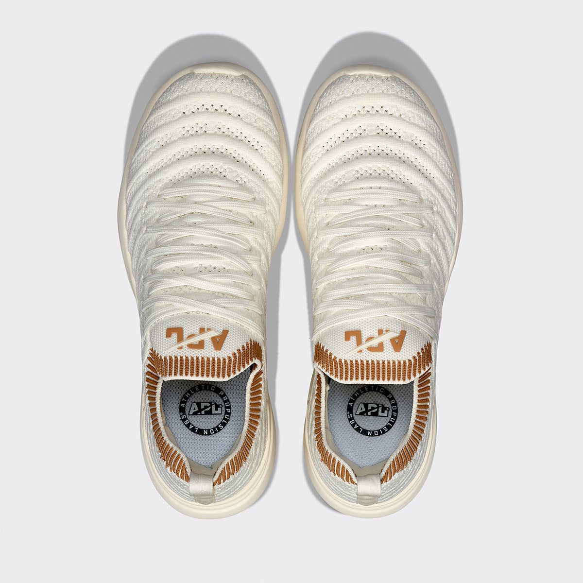 Men&#39;s TechLoom Wave Ivory / Tan / Ribbed view 5