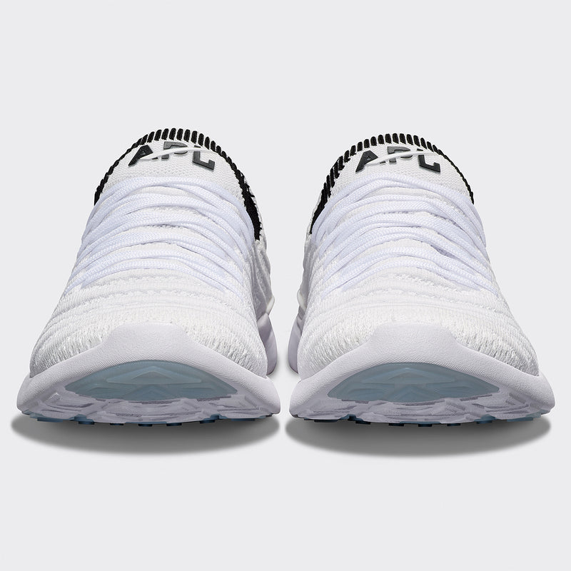 Women's TechLoom Wave White / Black / Ribbed view 4