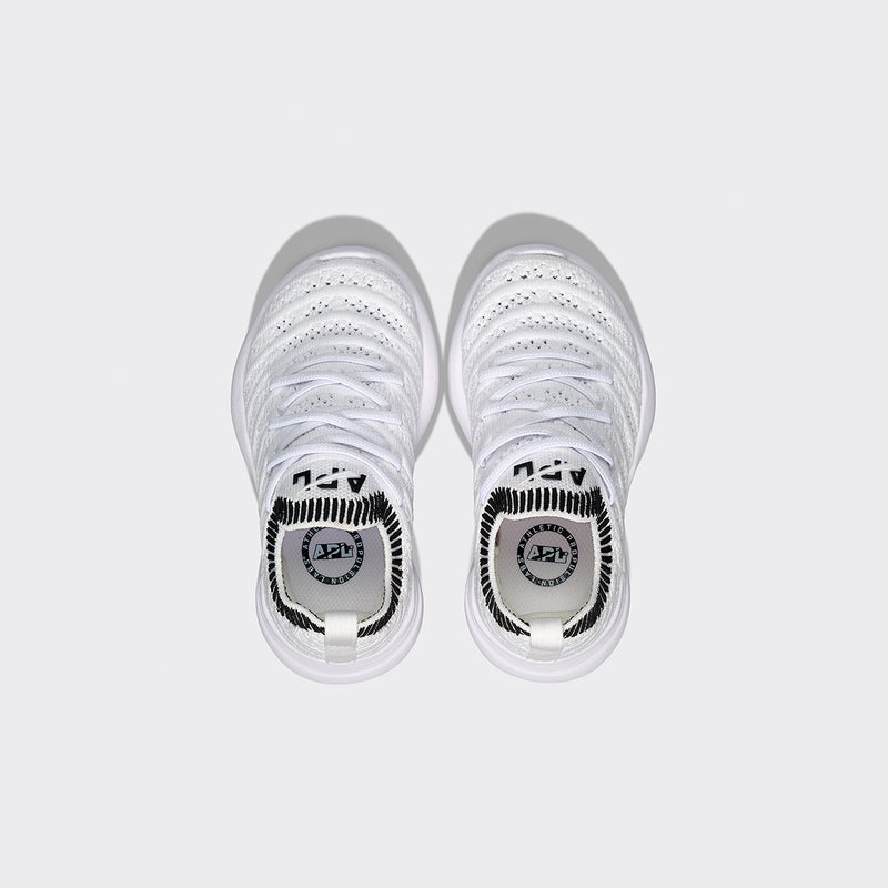 Kid's TechLoom Wave White /Black / Ribbed view 5