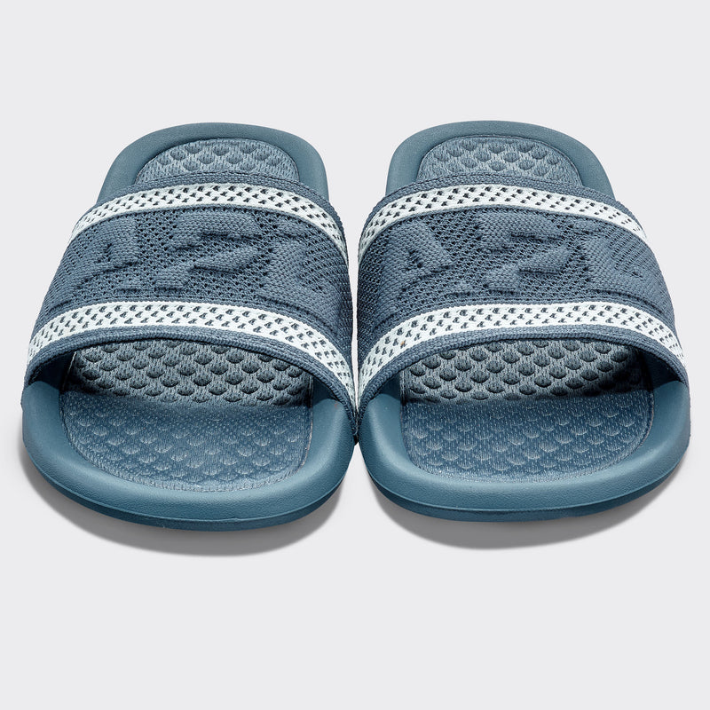Women's Big Logo TechLoom Slide Deep Petrol / Aqua Mist view 5
