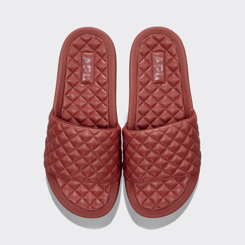 Women's Lusso Slide Bordeaux view 1