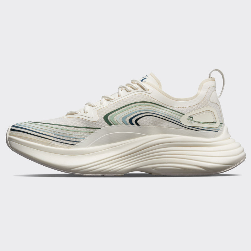 Women's Streamline Ivory / Aqua / Multi view 2