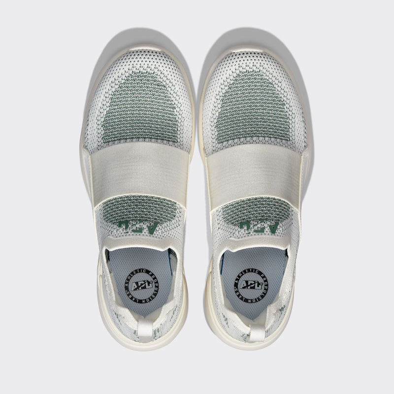 Men's TechLoom Bliss Ivory / Deep Jade view 5