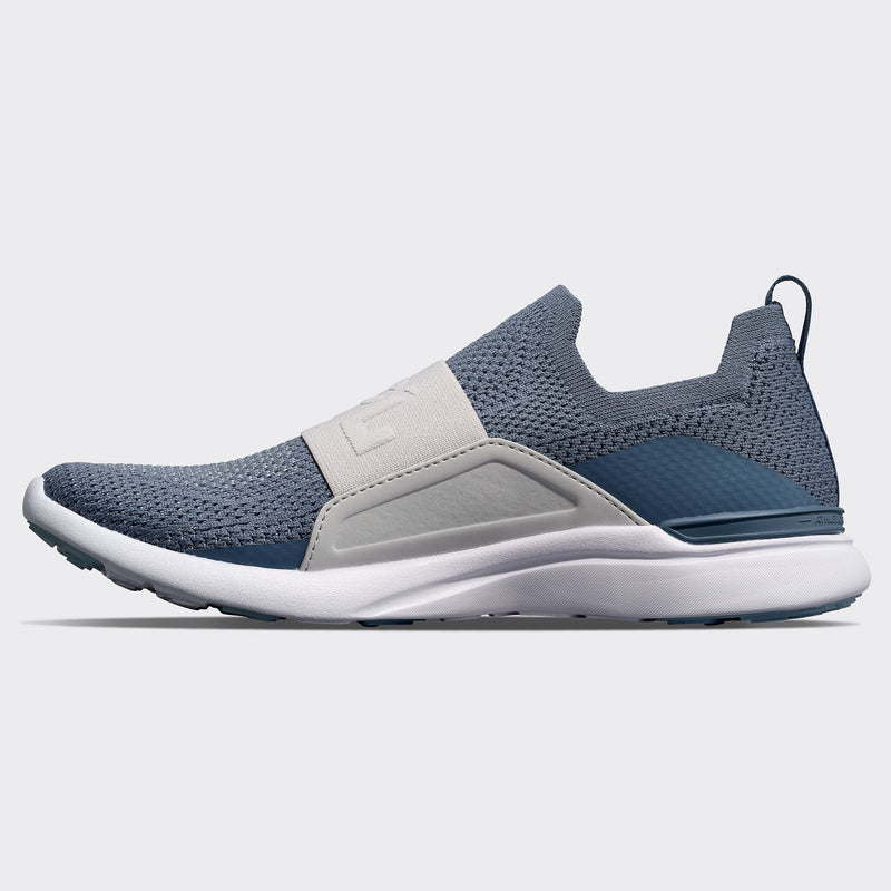 Men's TechLoom Bliss Slate / Harbor Grey / White view 2