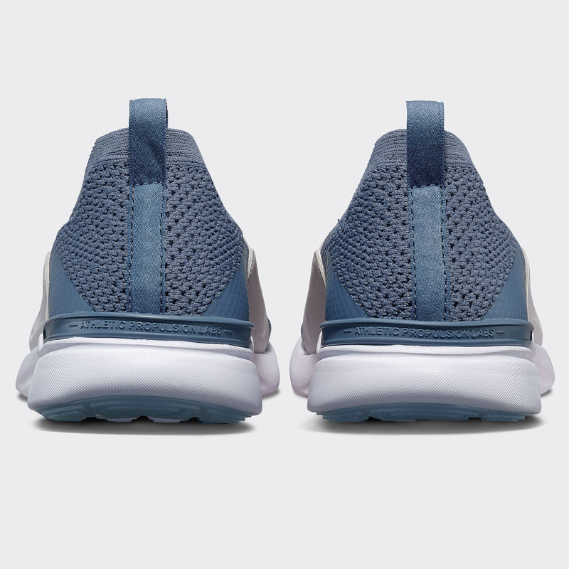 Men's TechLoom Bliss Slate / Harbor Grey / White view 3