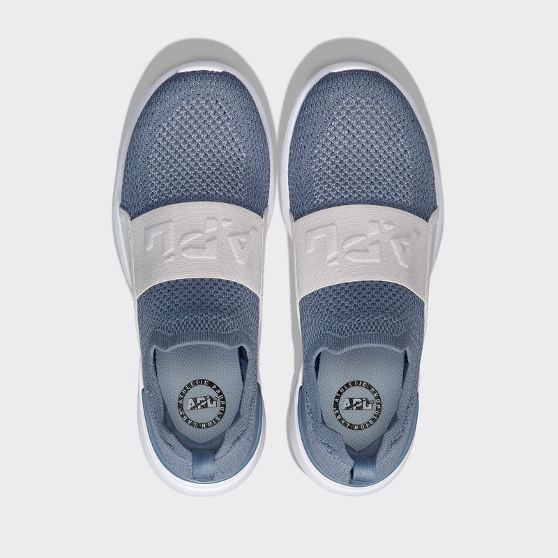 Men's TechLoom Bliss Slate / Harbor Grey / White view 5