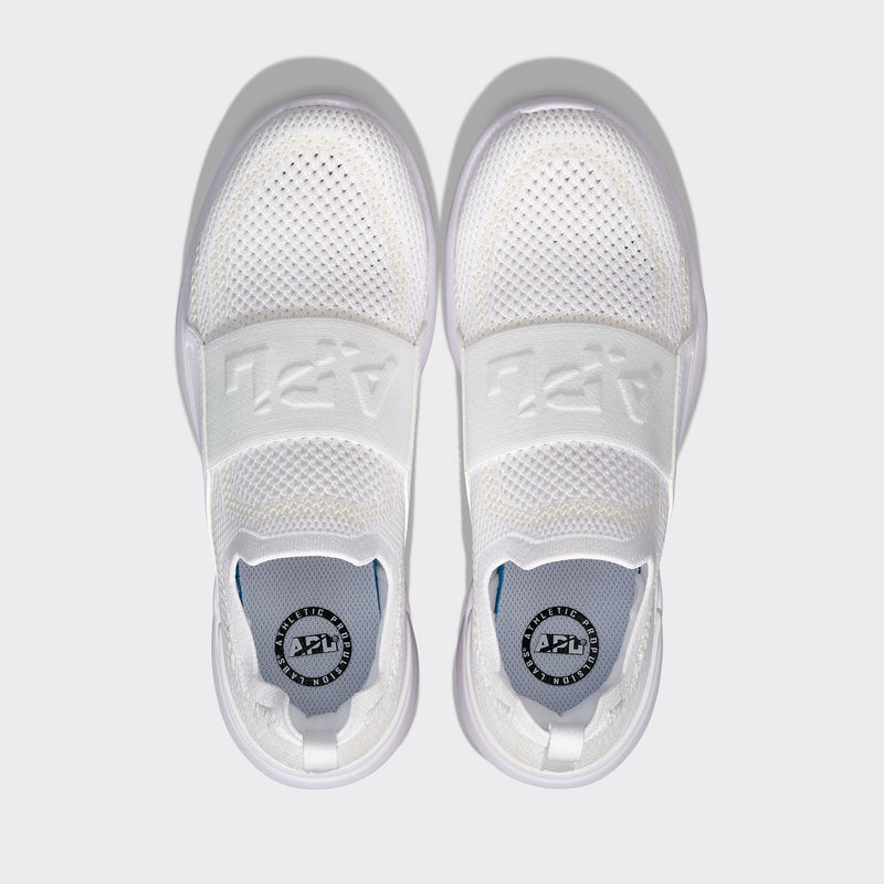 Men's TechLoom Bliss White / Titanium / UV view 5