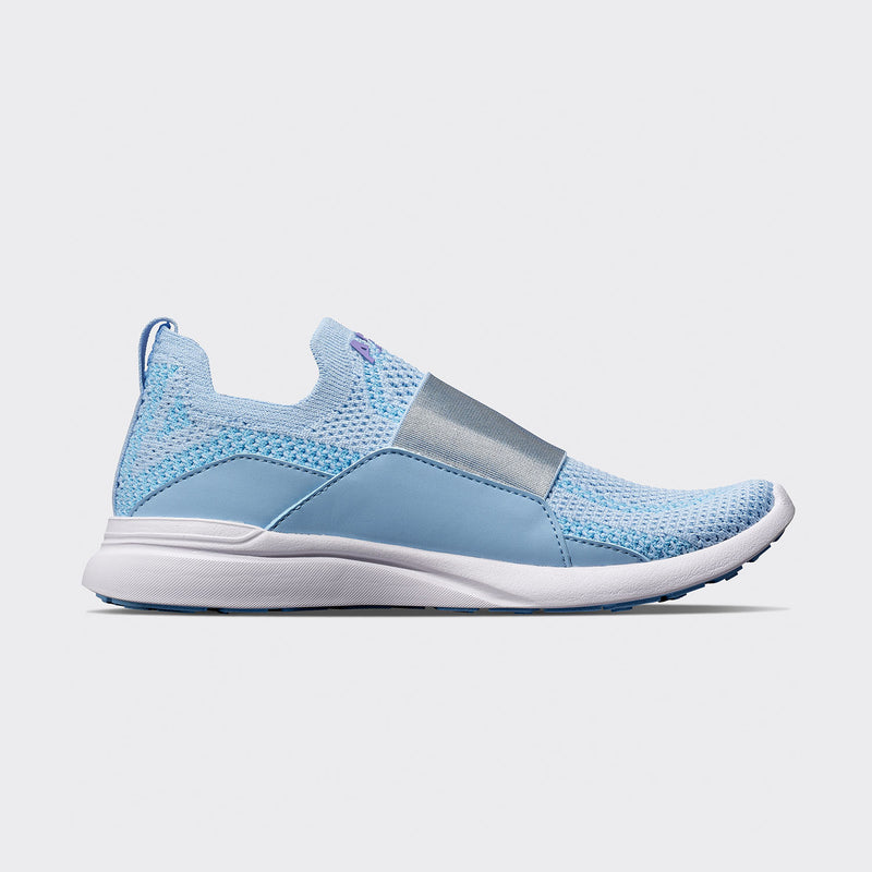 Youth's TechLoom Bliss Ice Blue / Lilac / UV view 1