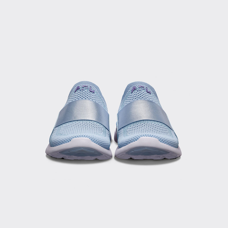 Youth's TechLoom Bliss Ice Blue / Lilac / UV view 4
