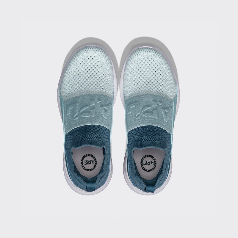 Youth's TechLoom Bliss Deep Petrol / Low Tide / Aqua Mist view 4