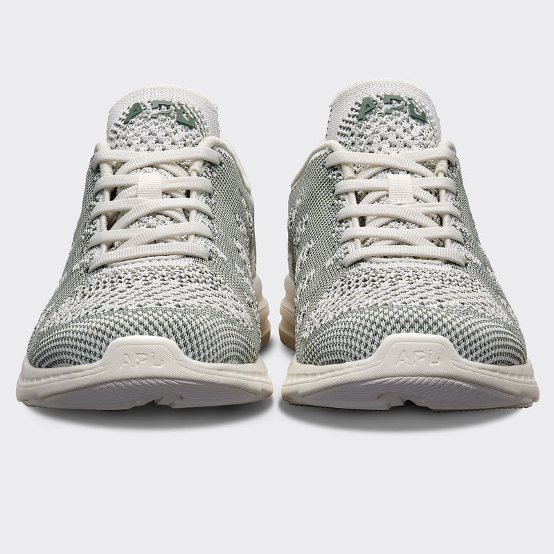 Men's TechLoom Pro Ivory / Deep Jade view 4