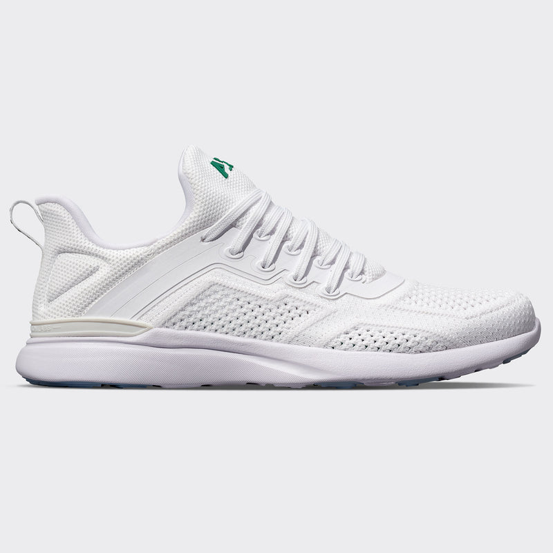 Men's TechLoom Tracer White / Court Green view 1