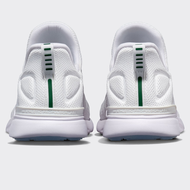 Men's TechLoom Tracer White / Court Green view 3
