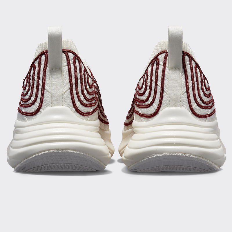 Men's TechLoom Zipline Ivory / Burgundy / Marigold view 3