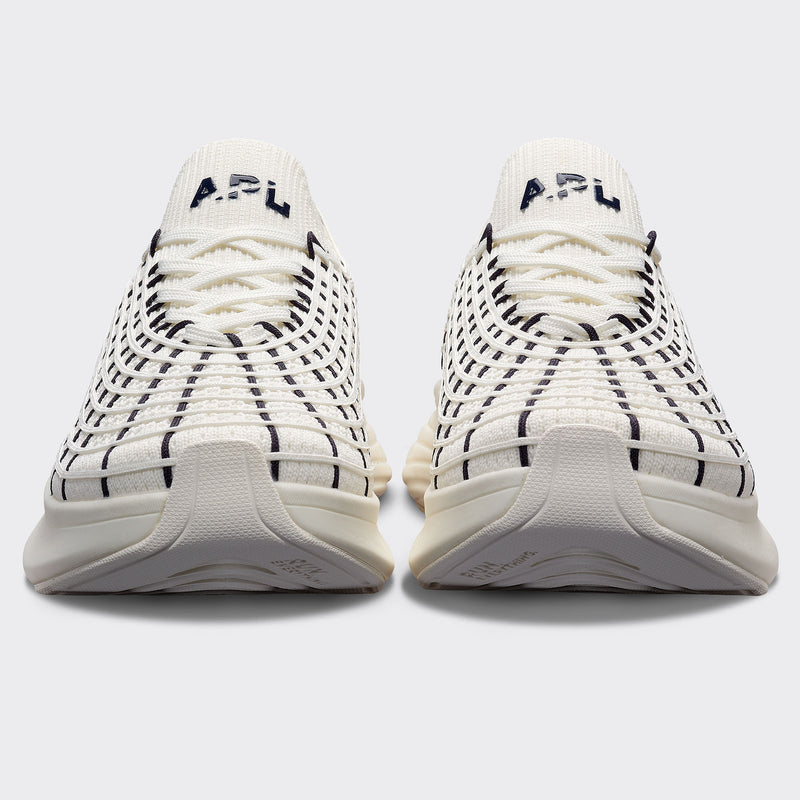 Women's TechLoom Zipline Ivory / Ivory / Midnight view 4