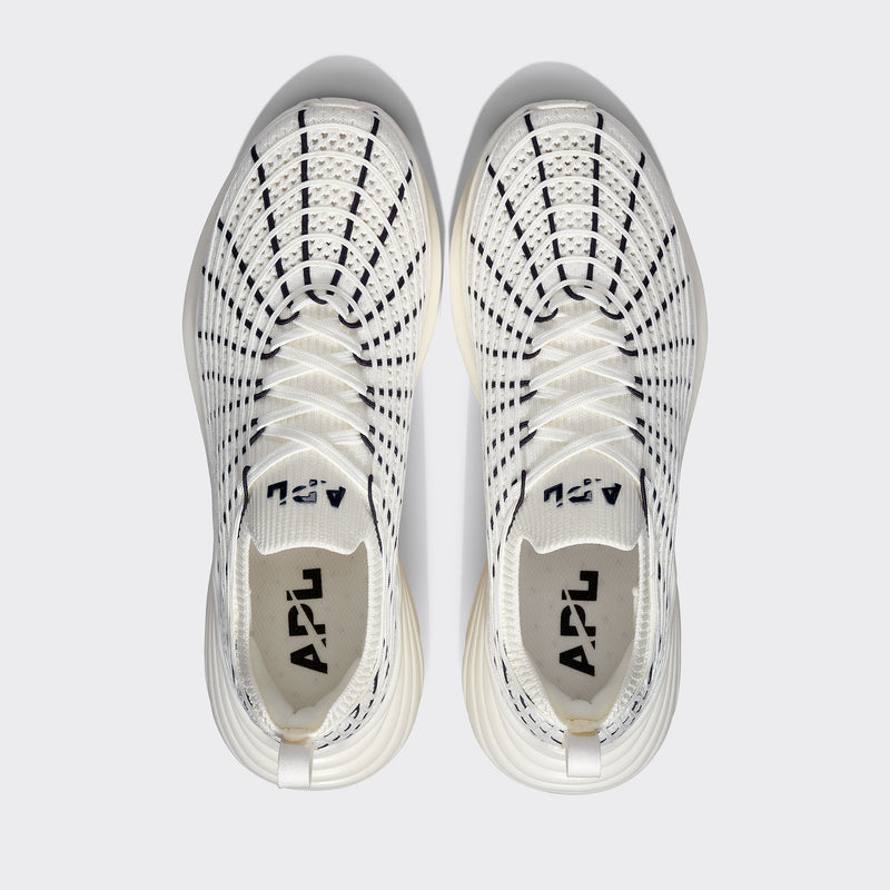 Women's TechLoom Zipline Ivory / Ivory / Midnight view 5