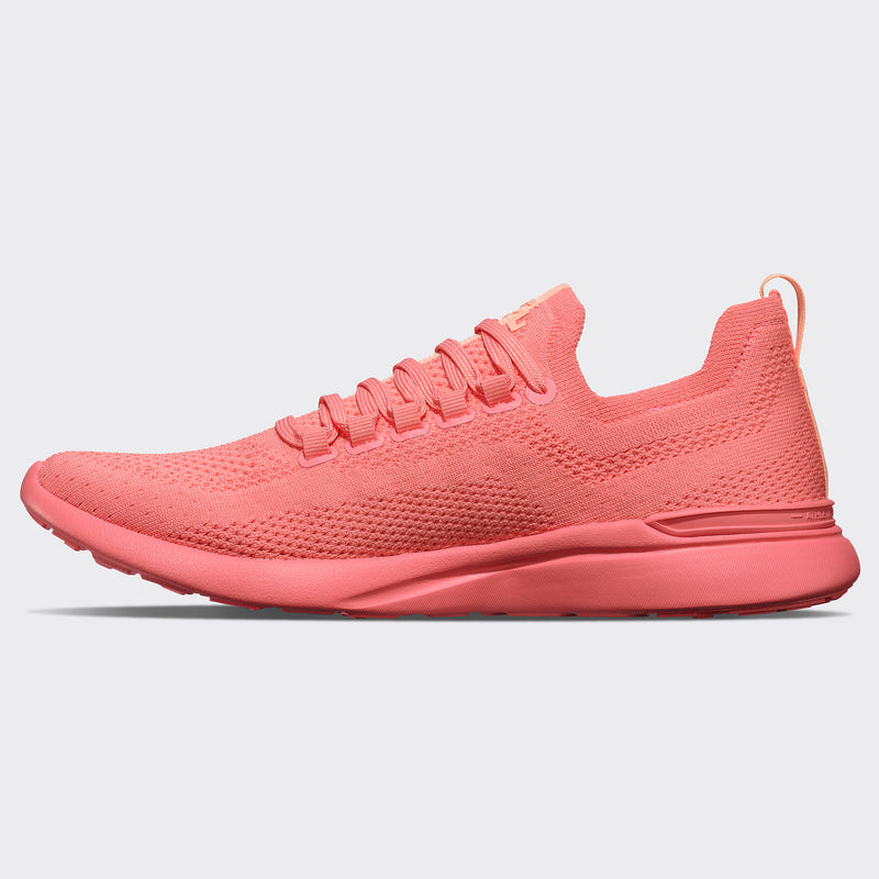Women's TechLoom Breeze Guava / Osiana Rose / Racer view 3