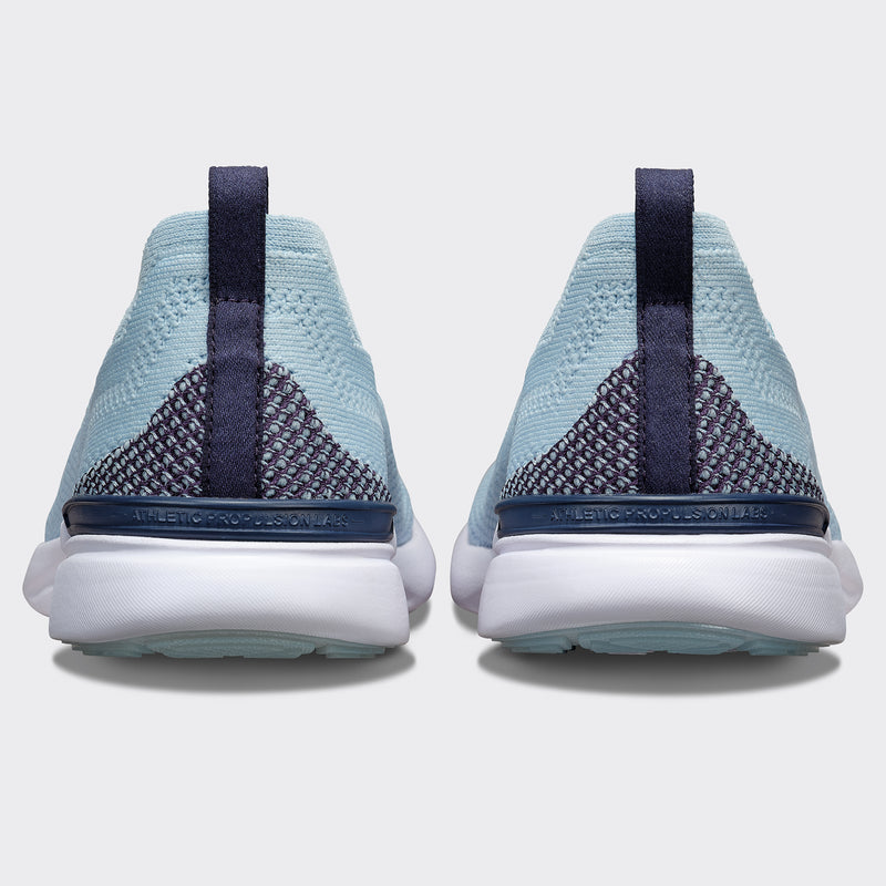 Men's TechLoom Breeze Powder Blue / Navy / White view 3