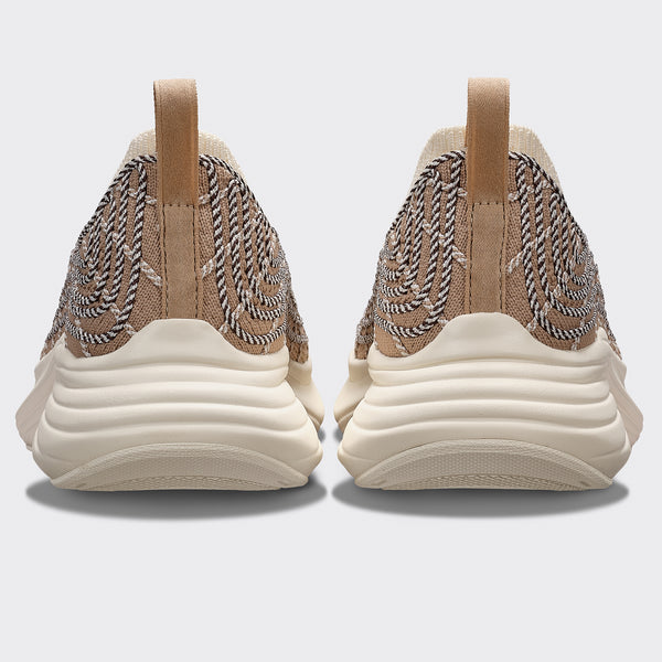 Women's TechLoom Zipline Sandstone / Chocolate / Pristine | APL Shoes