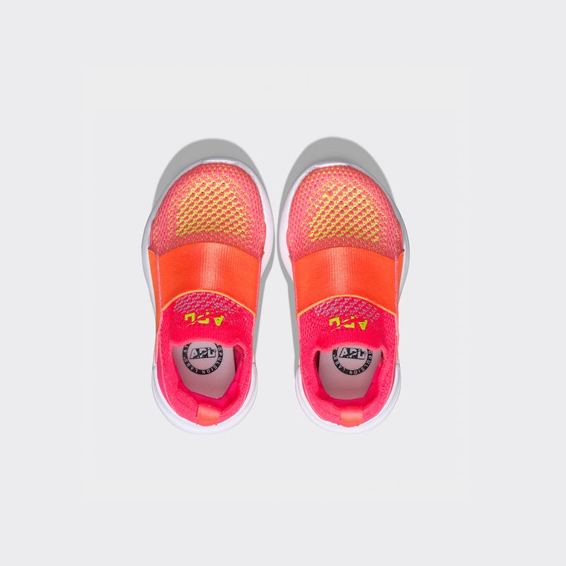 Kid's TechLoom Bliss Magenta / Molten / Fire Coral view 5