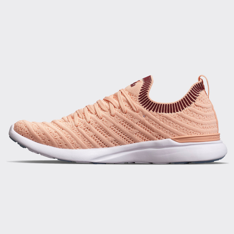 Women's TechLoom Wave Blush / Burgundy / Ribbed view 2