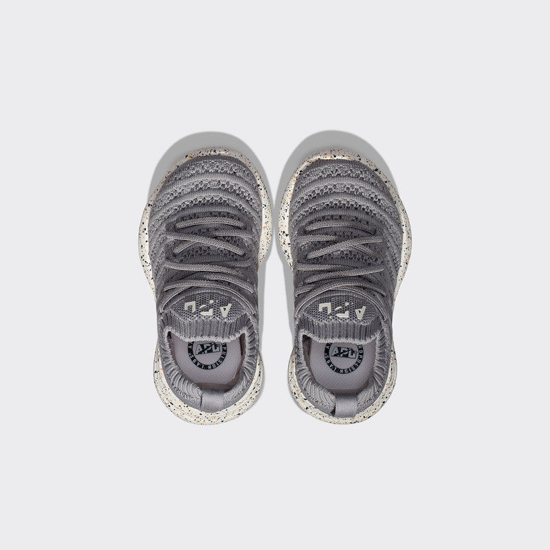 Kid's TechLoom Wave Cement / Ivory / Speckle view 5