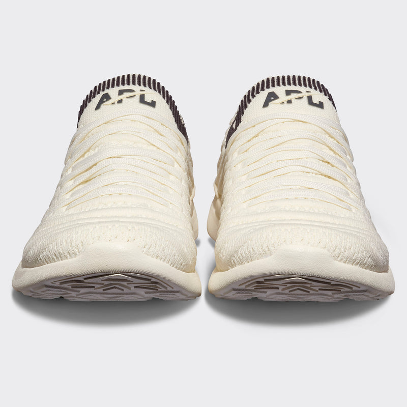 Women's TechLoom Wave Ivory / Iron / Ribbed view 4