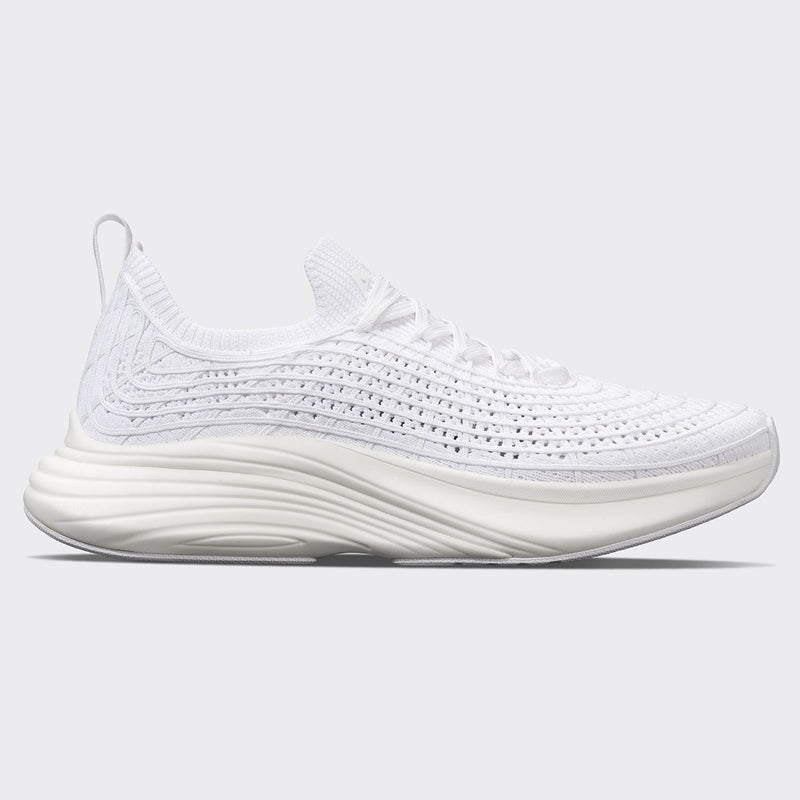 Men's TechLoom Zipline White / White view 1