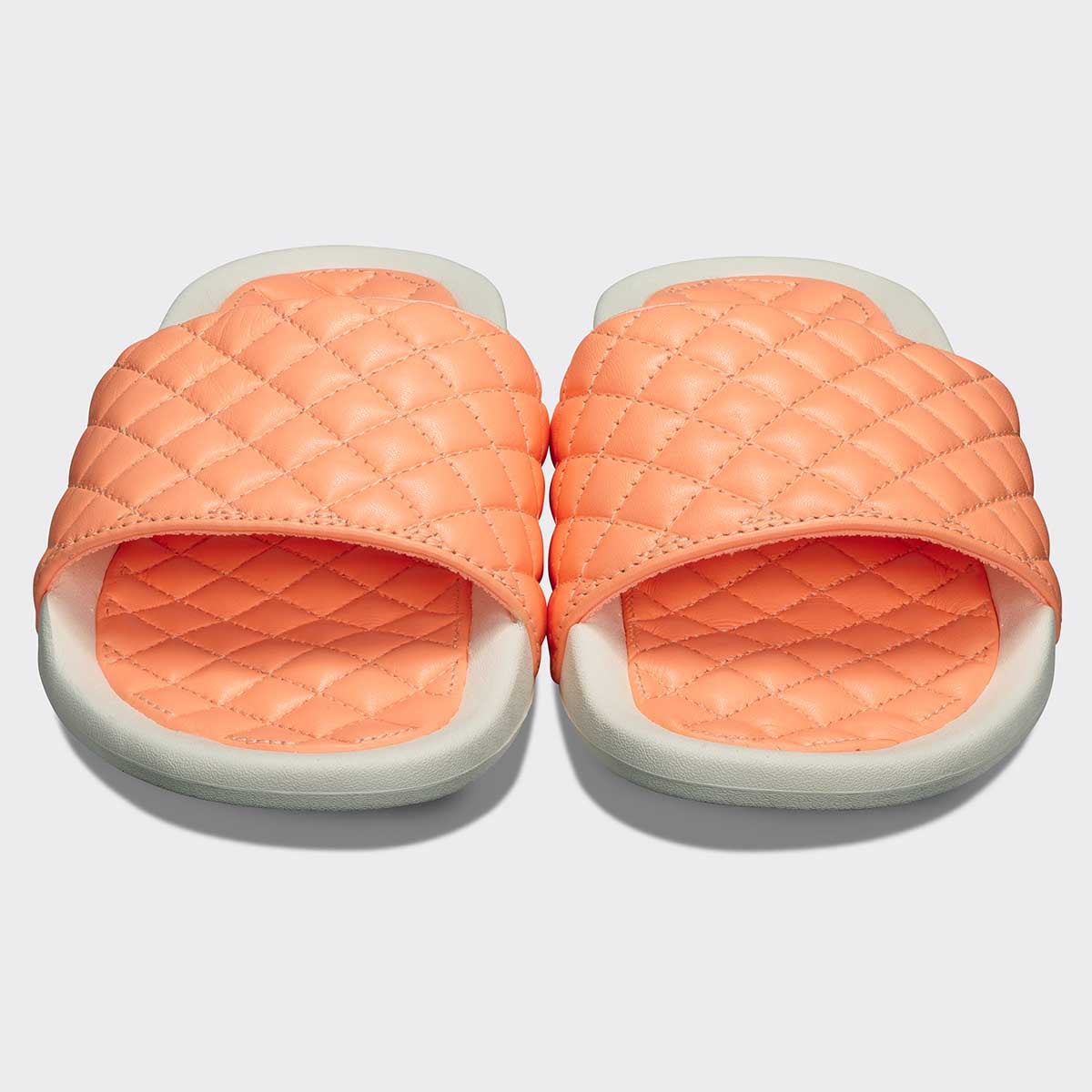Women&#39;s Lusso Slide Neon Peach / Ivory view 5