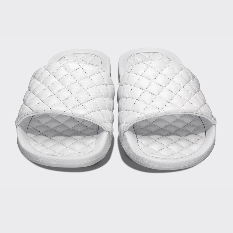 Women's Lusso Slide White view 5