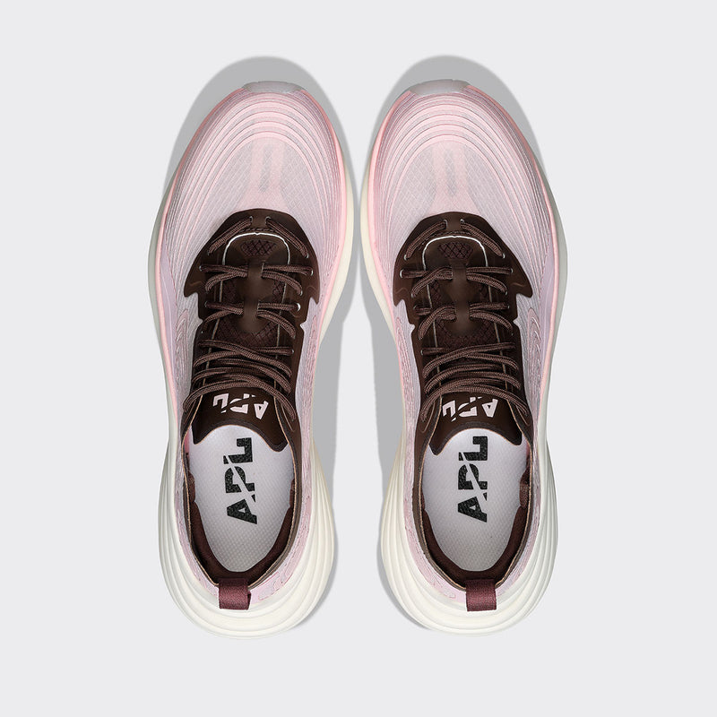 Women's Streamline Bleached Pink / Chocolate / White view 5